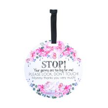  Flower No Touching Baby Car Seat and Stroller Tag
