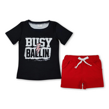  Busy Ballin Shirt & Short Set