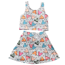  Color Mouse Skirt Set