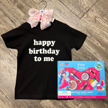  Happy Birthday To Me Toddler and Youth Shirt Birthday Party Black