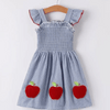 Apple Short Sleeve Dress