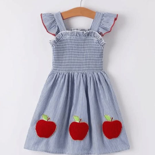 Apple Short Sleeve Dress