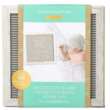  Letter  Board Set-Grey