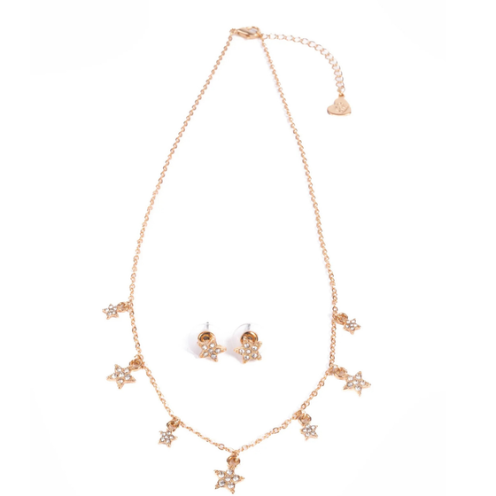 Boutique Chic Rising Star Necklace & Earrings Sale price
