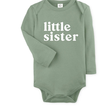  Little Sister Organic Cotton bodysuit: Thyme