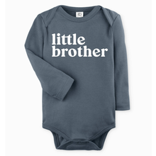  Organic cotton Little brother bodysuit : Harbor Blue