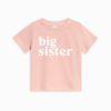 Big Sister Organic Cotton Baby And Kids Tee: Ballet