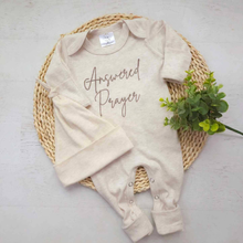  Answered Prayers Oatmeal Romper + Hat