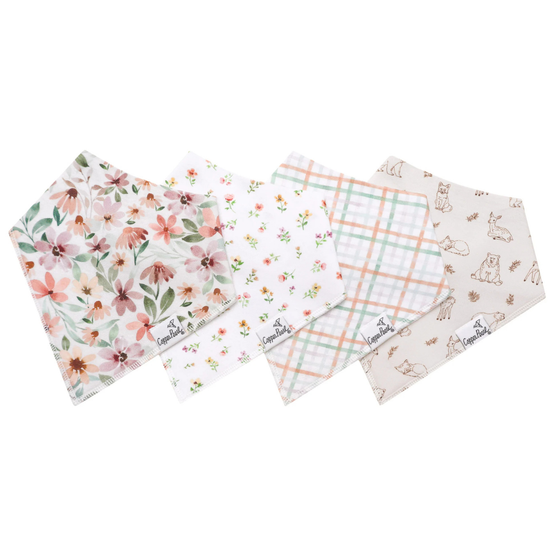 Copper Pearl Bib Set - Natalie