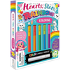 Hearts, Stars, Rainbows Coloring Set by IglooBooks: Kit - Paperback; 64 pages / English