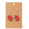 Mad Dog Logo Small Earrings