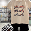Motorcycle Cotton Short Set