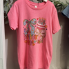 Pink Bow & Cake Birthday Girl Tee