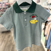Striped Golf Tee Time Polo