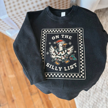  On the Silly List Crewneck- Toddler Sweatshirt