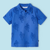 Boys Polo Shirt Palm Print