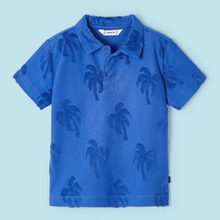  Boys Polo Shirt Palm Print