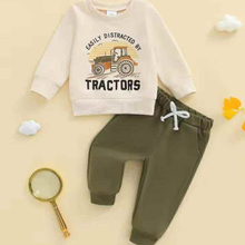  Easily Distracted By Tractors Jogger Set