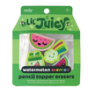 Lil Juicy Watermelon Scented Pencil Topper Erasers