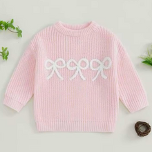  Pink Bow Sweater