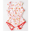 Berry Charming Pom Pom Romper