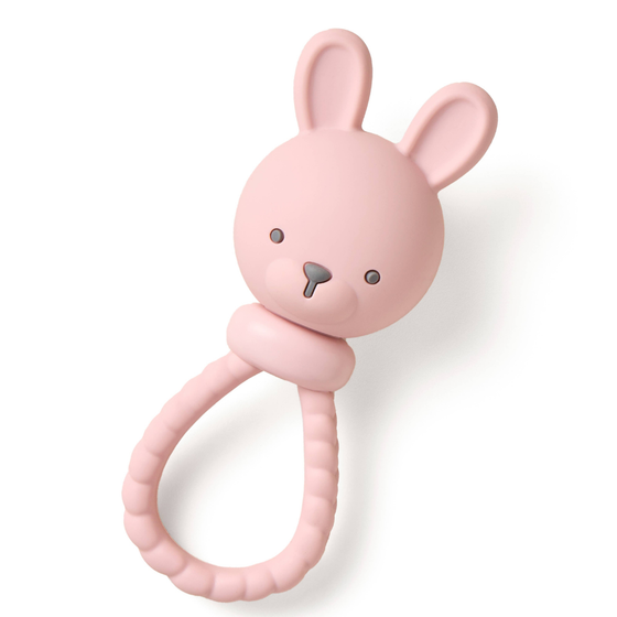 Pink Bunny Sweetie Rattle™