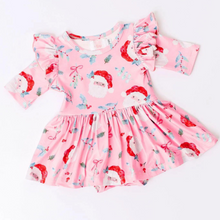  Jolly Old Saint Nick Twirl Flutter Bodysuit