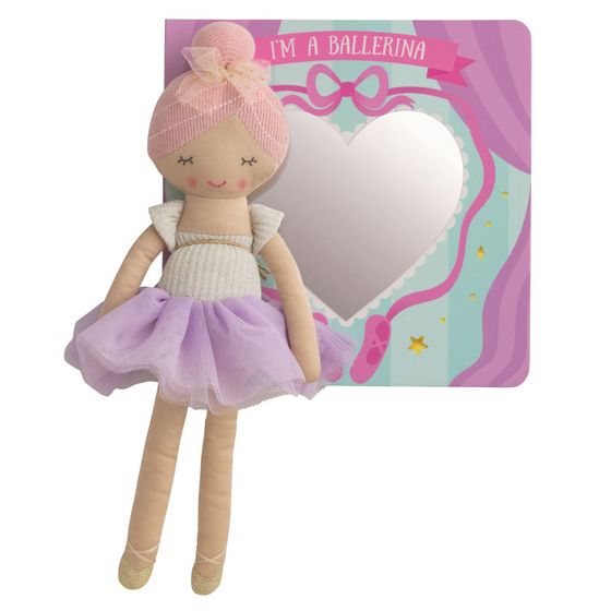 PINK BALLET BOOK & DOLL SET