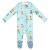 Zip-Up Footie Pajama - Tanner