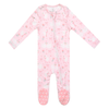 Zip-Up Footie Pajama - Adelia