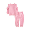 QUILTED BOW TWO-PIECE JOGGER SET