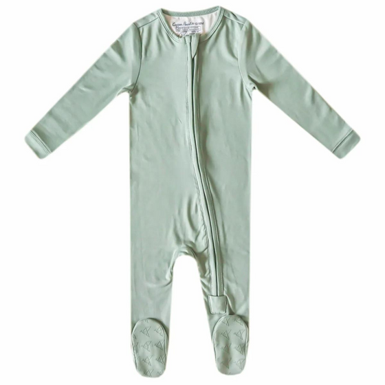 Zip-Up Footie Pajama - Briar