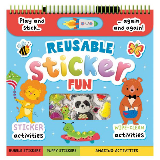 Reusable Sticker Fun Book