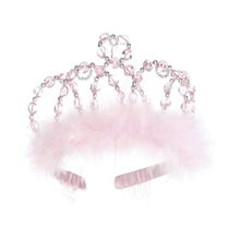  Light Pink and Silver Princess Tiara
