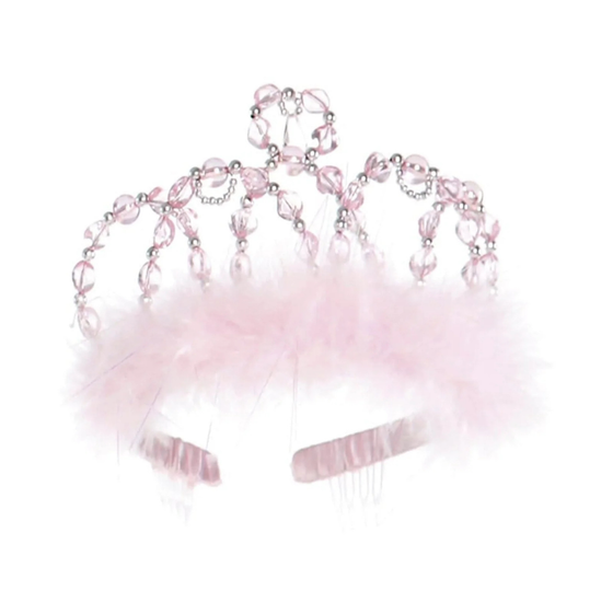 Light Pink and Silver Princess Tiara