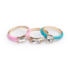  Boutique Chic Crystal Cool Rings
