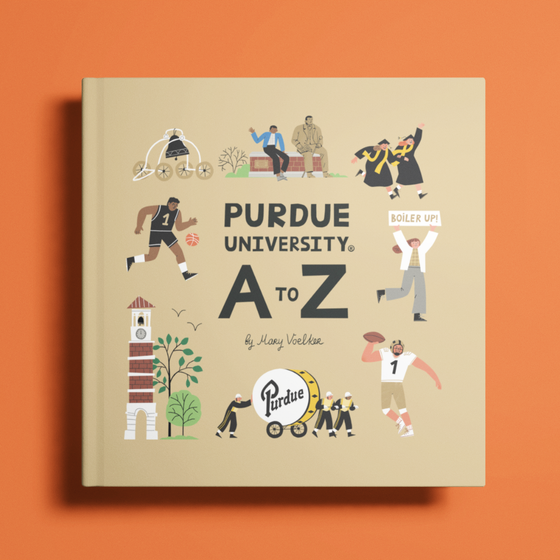 Purdue University A to Z Children's Book Officially Licensed