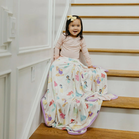 Disney Princess 3-Layer Stretchy Quilt