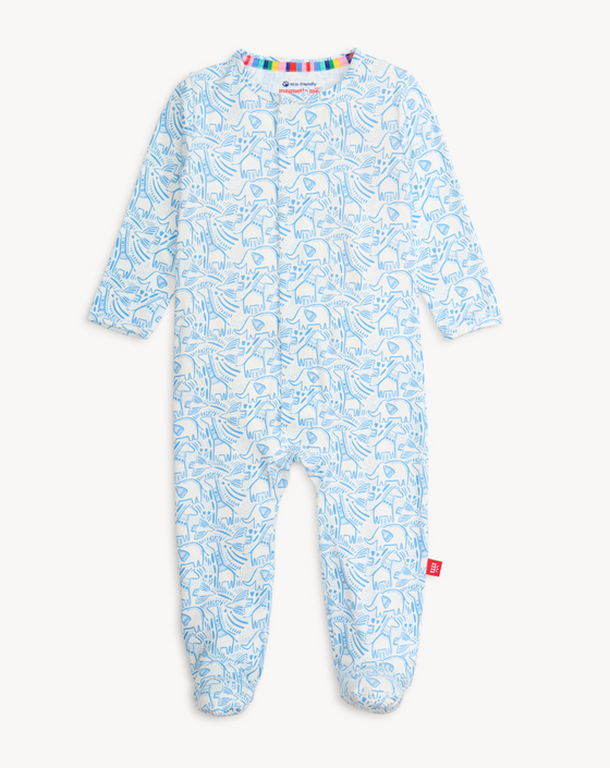Blue Herds of a Feather Modal Convertible Coverall