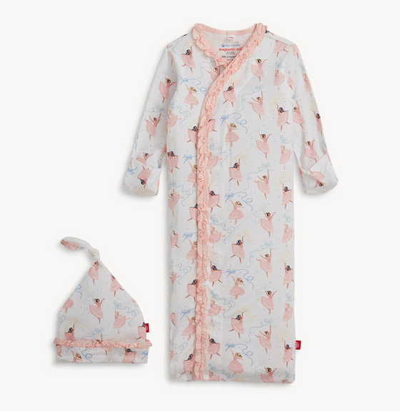 Pretty PliesModal Gown + Hat Set