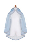 BLue Snow Queen Cape