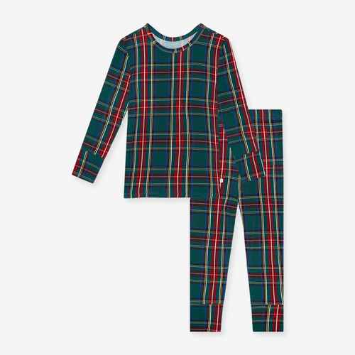 Tartan Plaid- Long Sleeve Basic Pajamas