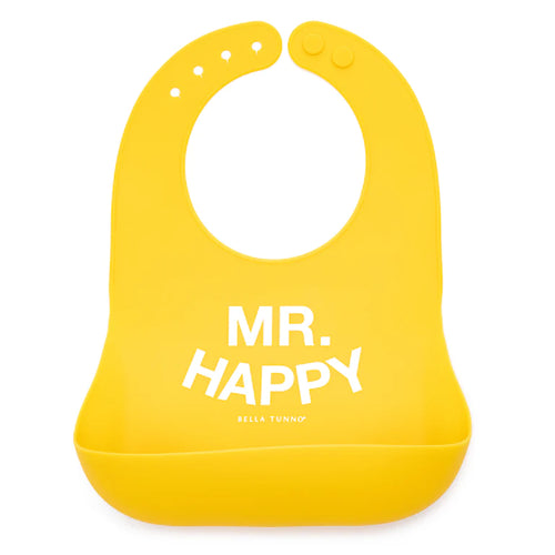 Wonder Bib- Mr. Happy