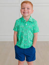 Cart Cruisers Knit Short Sleeve Performance Polo
