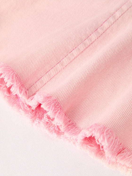 Pink Bell Bottom Jeans