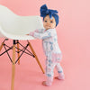 Samantha Bows RUFFLE ZIP Bamboo Sleeplies Little Outfit