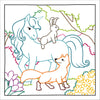 Magic Paper Coloring Book: Unicorns