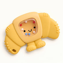  Sweetie Shake Plus™ - Teething + Rattle Toy: Croissant