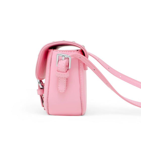 Saddle Stud Kids Handbag: Pink
