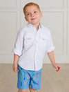Gone Fishin Swim Trunks